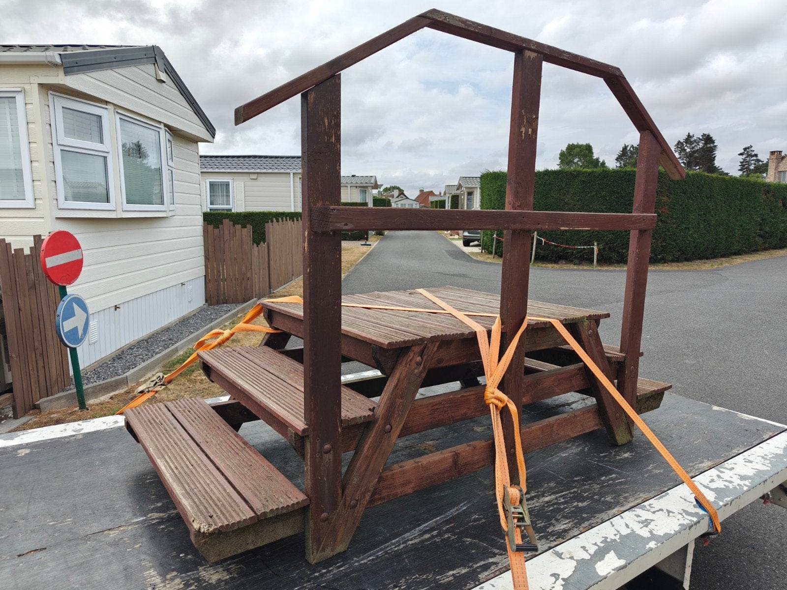 Houten Trap voor caravan, Ophalen of Verzenden