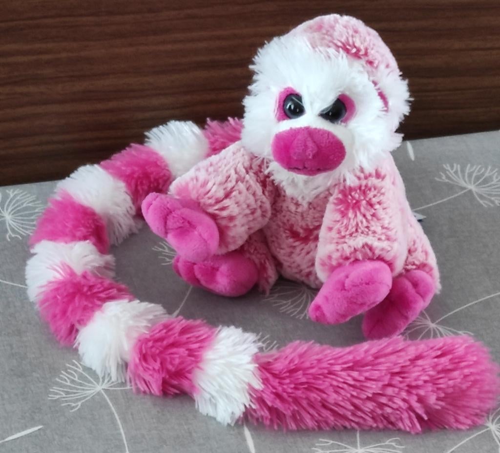 knuffel aapje, Kinderen en Baby's, Speelgoed | Knuffels en Pluche, Ophalen of Verzenden, Zo goed als nieuw