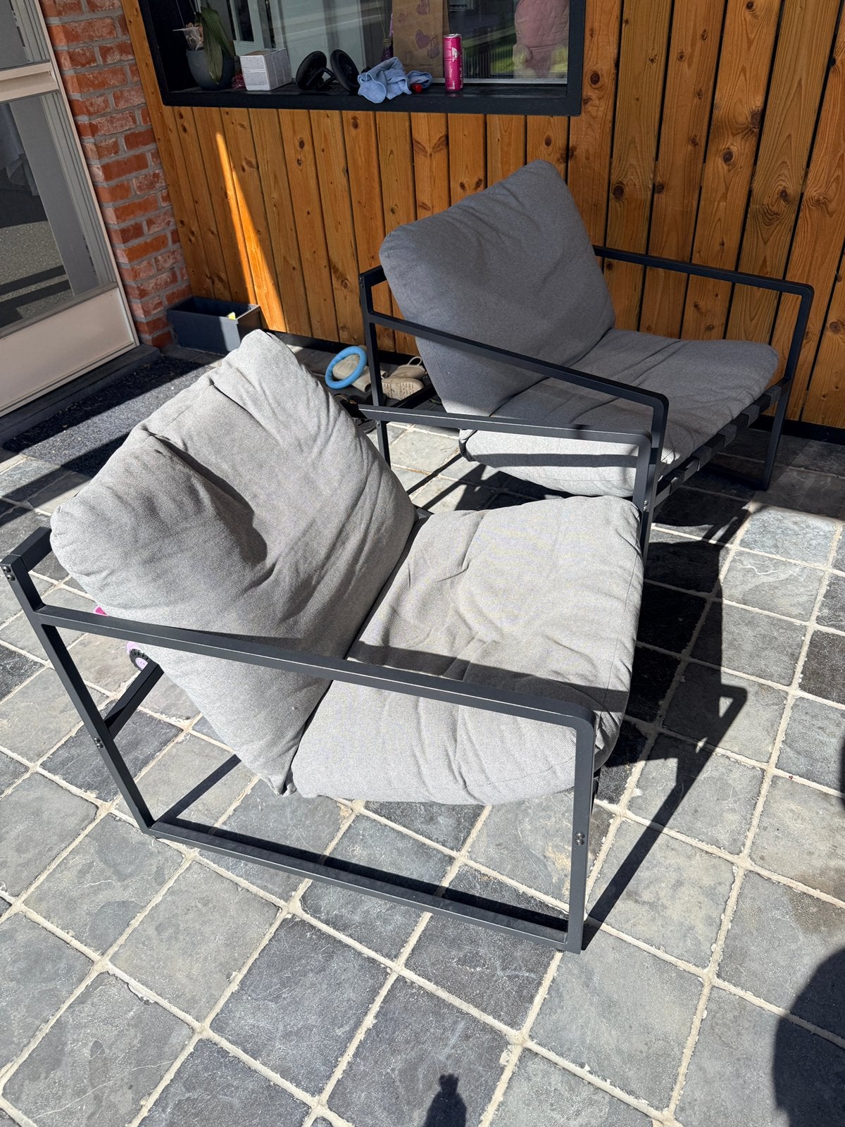 Lounge set, Tuin en Terras, Tuinsets en Loungesets, Ophalen, Zo goed als nieuw, Loungeset