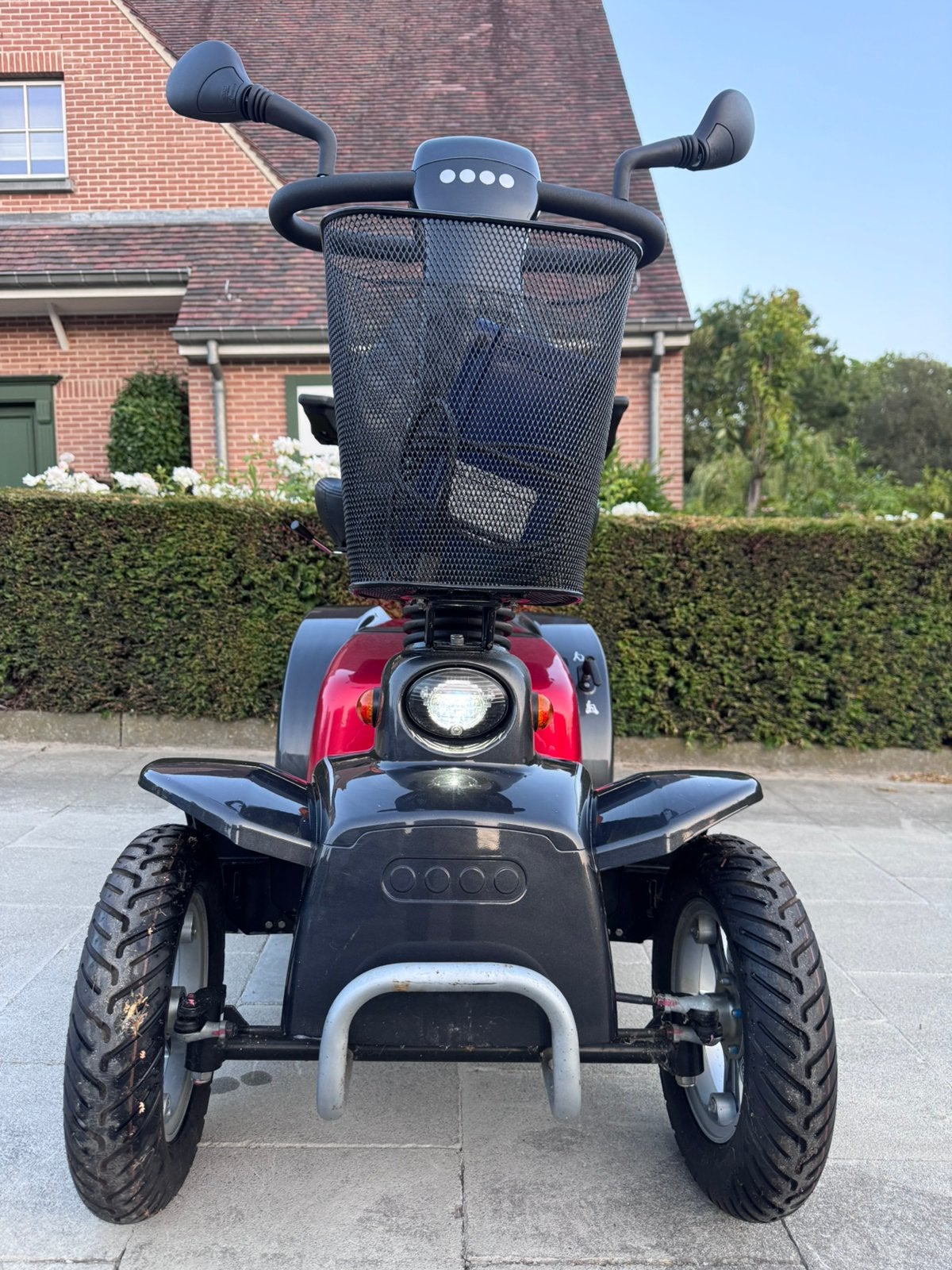 Scootmobiel L&M Mezzo ( 0 ) Voiturette électrique état neuf, Divers, Chaises roulantes, Enlèvement ou Envoi, Pliant, Neuf, Fauteuil roulant électrique