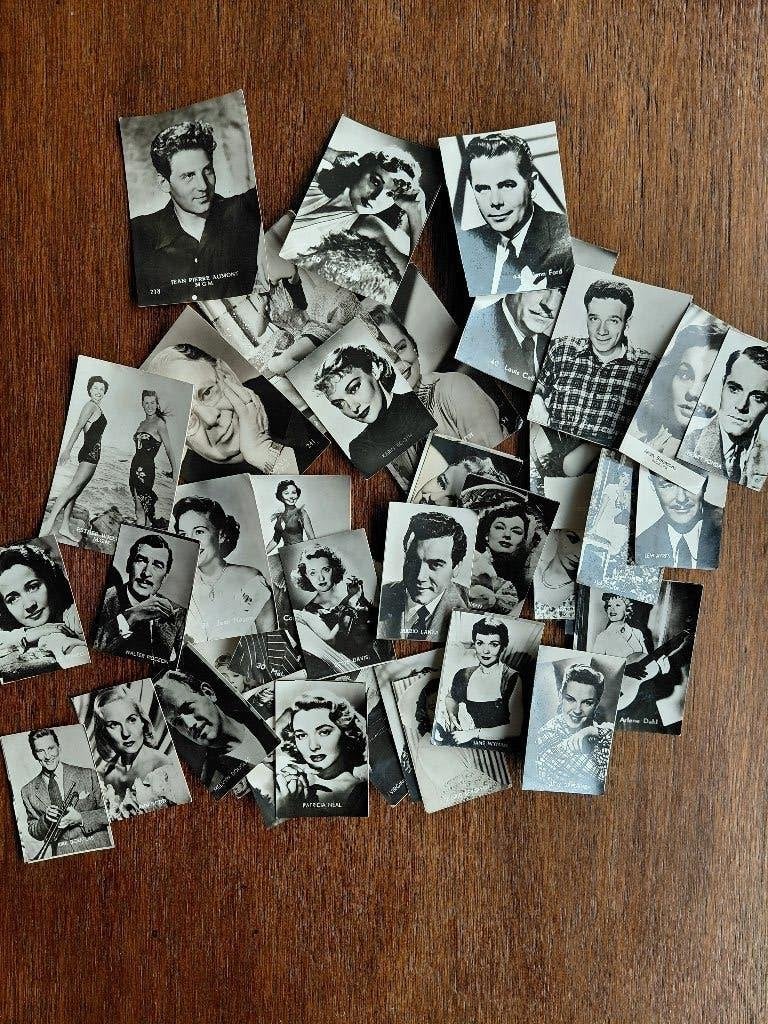 Cinema - film - Belgium Chewing Gum, Verzamelen, Gebruikt, Ophalen of Verzenden, 1940 tot 1960, Prent