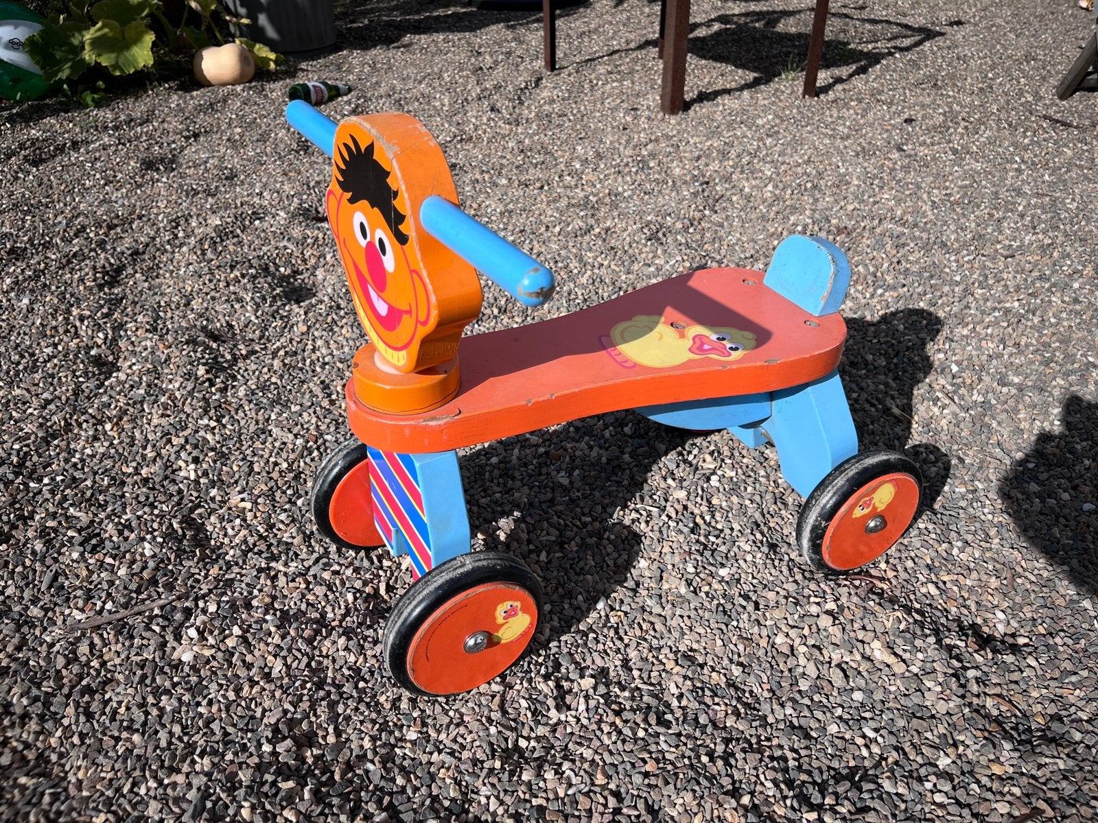 Sesamstraat fietsje kind, Ophalen, Gebruikt, Minder dan 16 inch