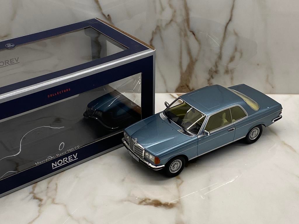 Norev Mercedes-Benz 280 CE, Ophalen of Verzenden, Zo goed als nieuw, Auto, Norev