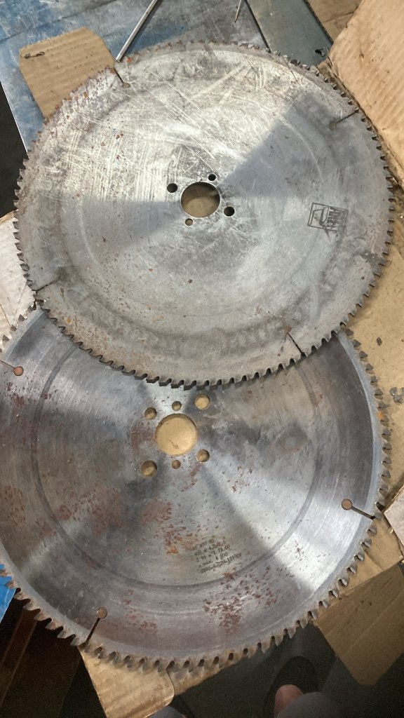 Zaagbladen hout alum, Ophalen, Gebruikt, Cirkelzaag