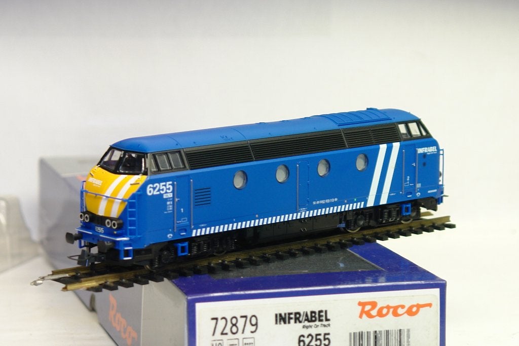 ROCO 72879 6255 INFRABEL SNCB NMBS DC DIGITAL HO, Ophalen of Verzenden, Zo goed als nieuw, Roco, Gelijkstroom