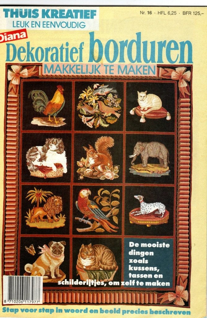 Dekoratief borduren, Hobby & Loisirs créatifs, Broderie & Machines à broder, Enlèvement ou Envoi, Comme neuf, Broderies à la main