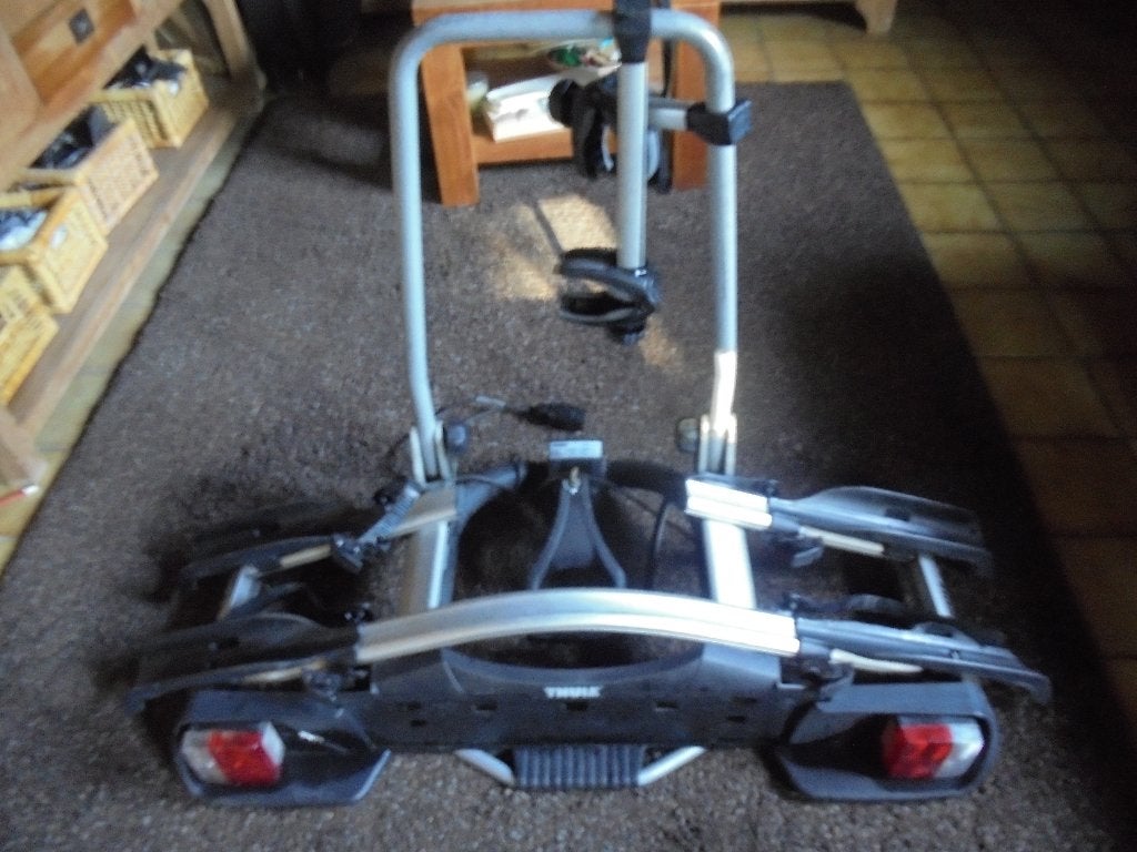 fietsendrager thule euroway 921, Ophalen, 2 fietsen, Gebruikt, Trekhaakdrager