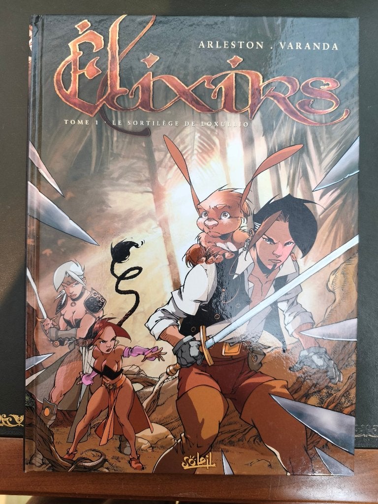 Élixirs T1 EO 2005 dédicace croquis sanguine Varanda, Livres, Une BD, Enlèvement ou Envoi, Utilisé
