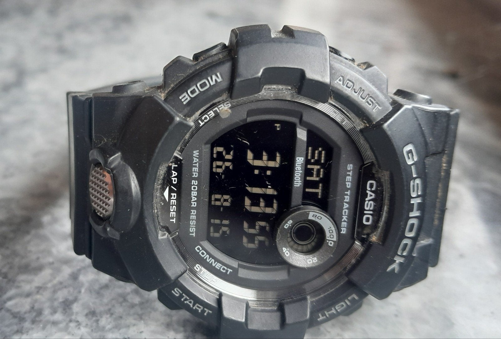 Casio GBD-800-1BER G-SHOCK, Casio, Kunststof, Polshorloge, Kunststof