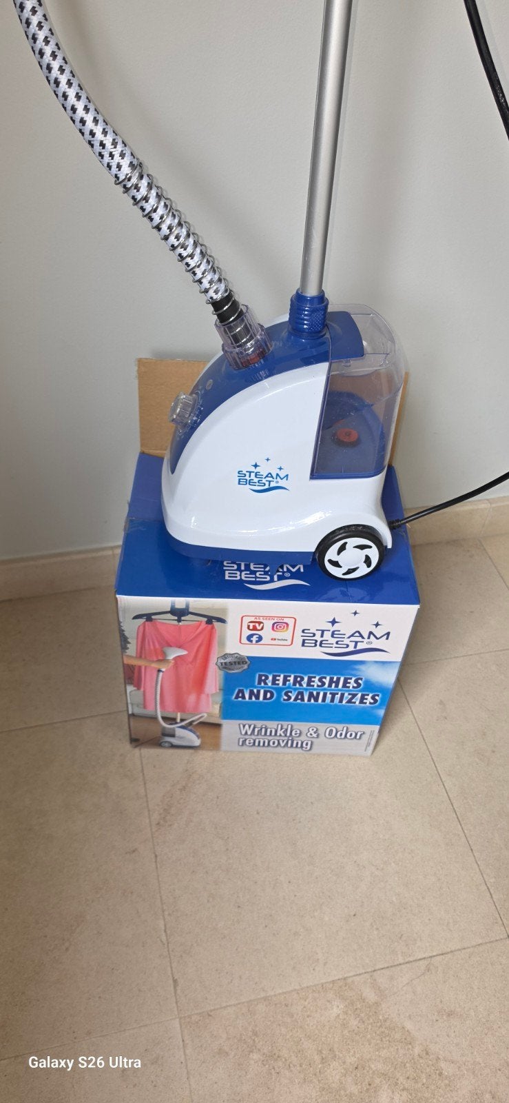 petit bateau à vapeur, Electroménager, Vapeurs, Enlèvement, Comme neuf, Défroisseur