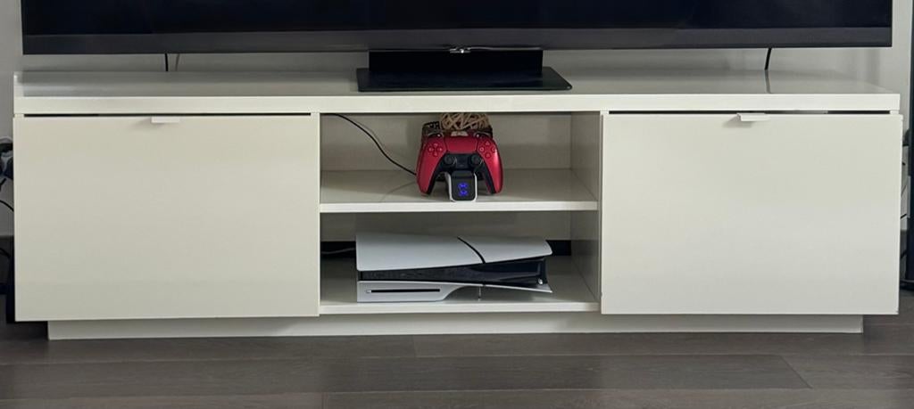 modern tv-meubel van IKEA (BYÅS), Ophalen, Overige materialen, 150 tot 200 cm, Zo goed als nieuw
