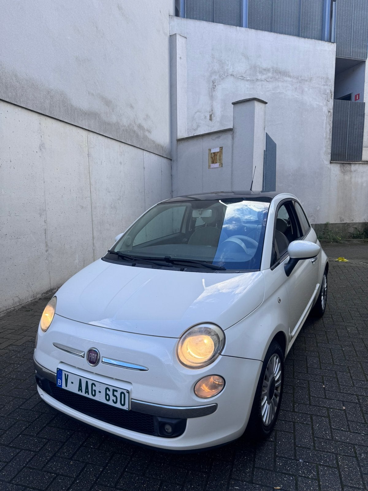 FIAT 500 2011 Essence  Toit panoramique, Autos, Euro 5, Achat, Entreprise, Boîte manuelle