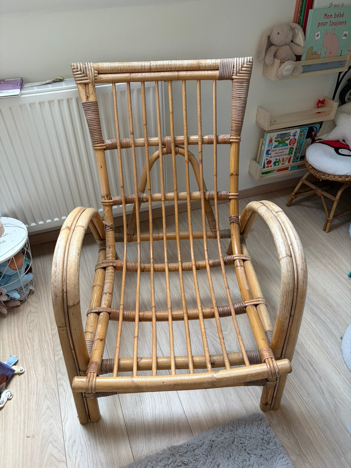 Chaise en osier, Maison & Meubles, Chaises, Utilisé, Une, Enlèvement