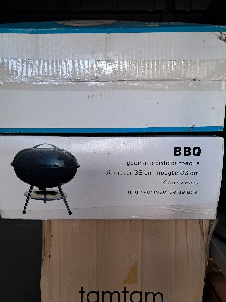 Tafelbbq, Tuin en Terras, Houtskoolbarbecues, Ophalen, Nieuw, Zie foto