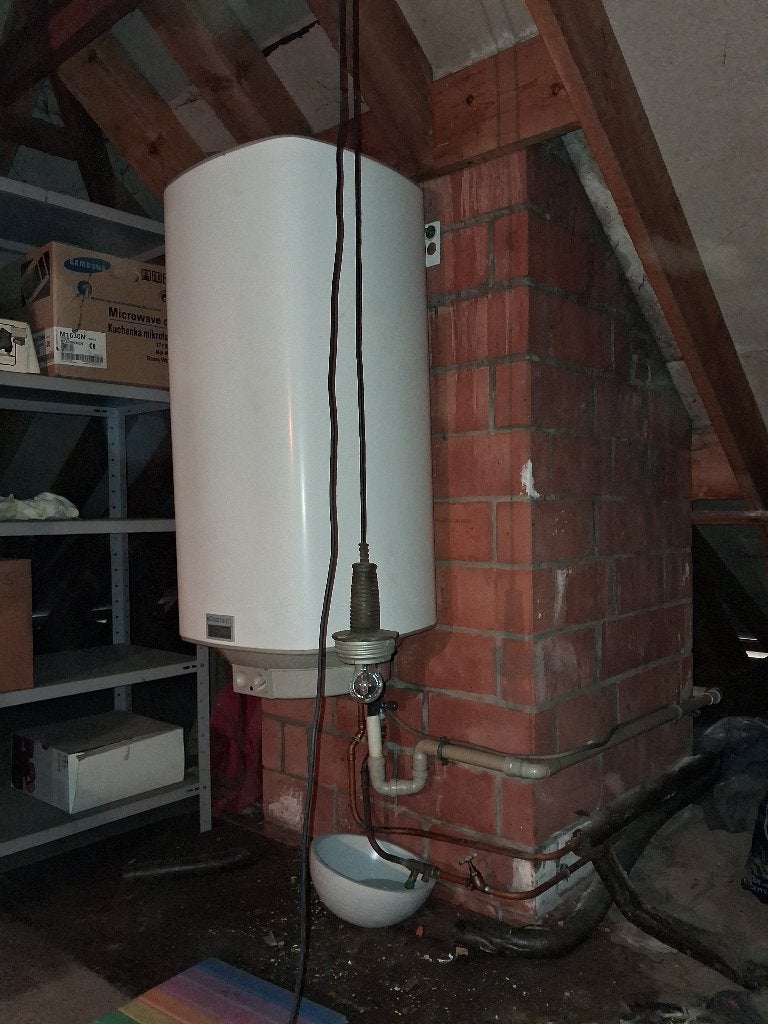 DAALDEROP MONO PLUS 120 LITER ELECTOBOILER WERKEND, Ophalen, Gebruikt, 100 liter of meer, Boiler