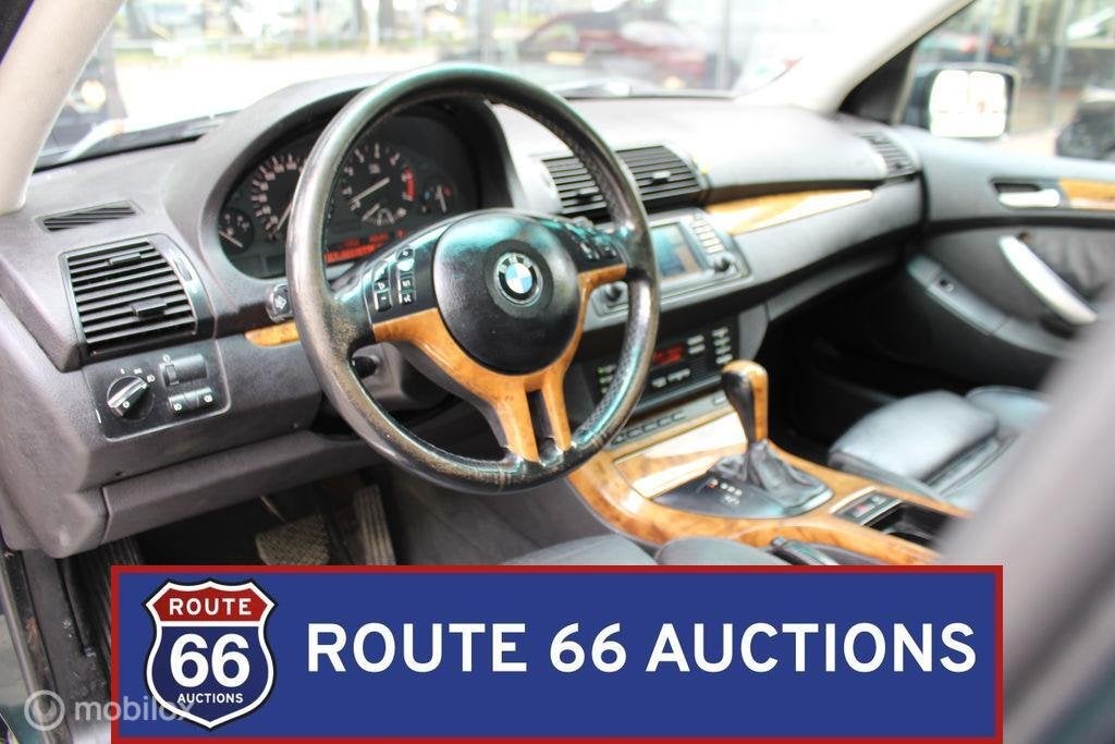 BMW X5 4.4i | 2001 | Route 66 Auctions, Autos, Oldtimers & Ancêtres, Achat, Entreprise, Boîte manuelle, Autre carrosserie