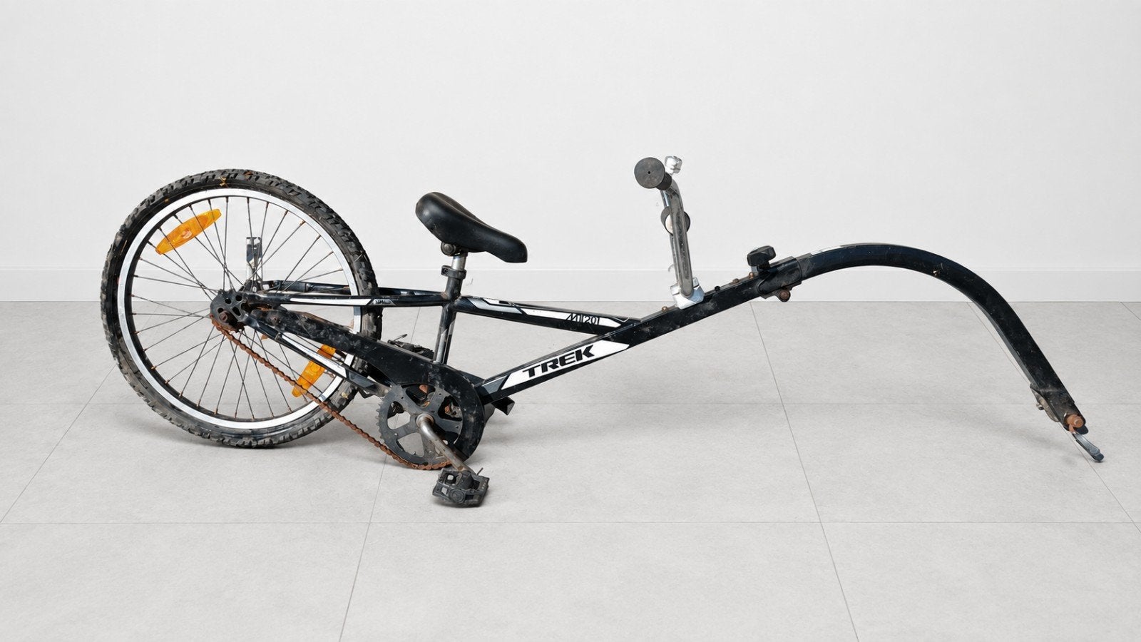 Trek Mountain Train aanhangers/kinderfiets, Enlèvement, Utilisé, Vélo suiveur, Trek