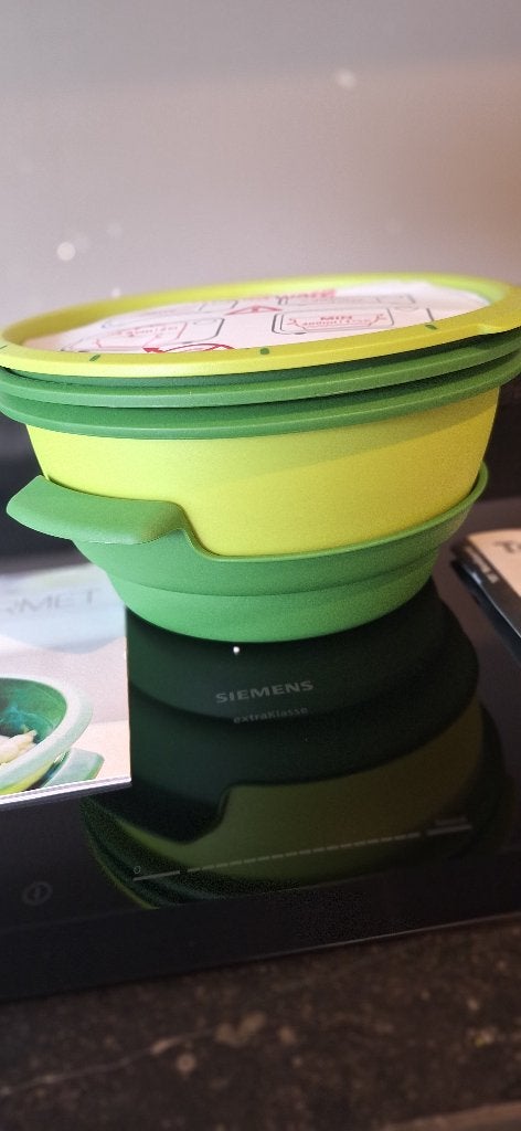 Tupperware microgourmet, Huis en Inrichting, Keuken | Tupperware, Ophalen, Nieuw, Groen, Overige typen