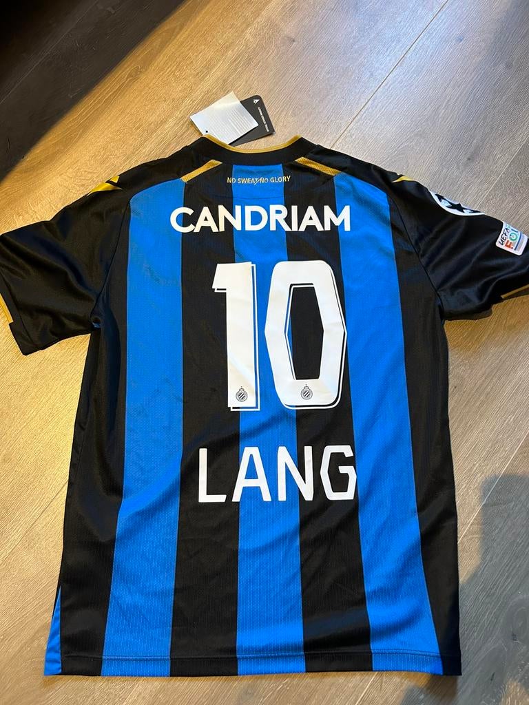 Club brugge shirt Noa Lang maat XS / YR L, Maat XS of kleiner, Ophalen of Verzenden, Nieuw, Shirt
