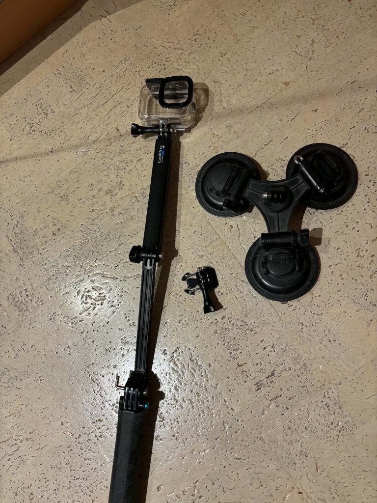 Gopro selfiestick & zuignap, Ophalen of Verzenden, Zo goed als nieuw, GoPro