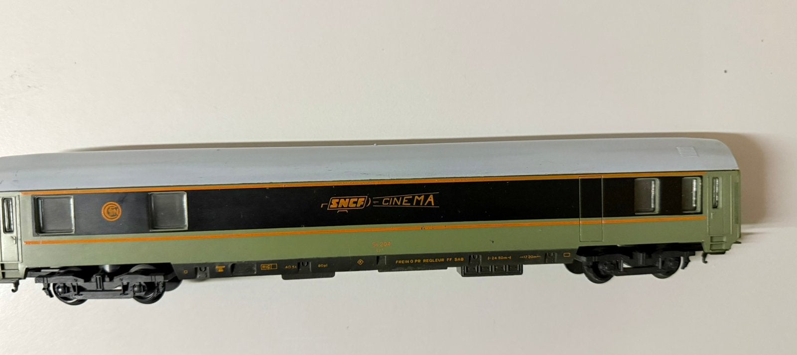 Voiture de cinéma spéciale Lima H0 Sncf S5 204 « Cinéma », Hobby & Loisirs créatifs, Trains miniatures | HO, Enlèvement ou Envoi