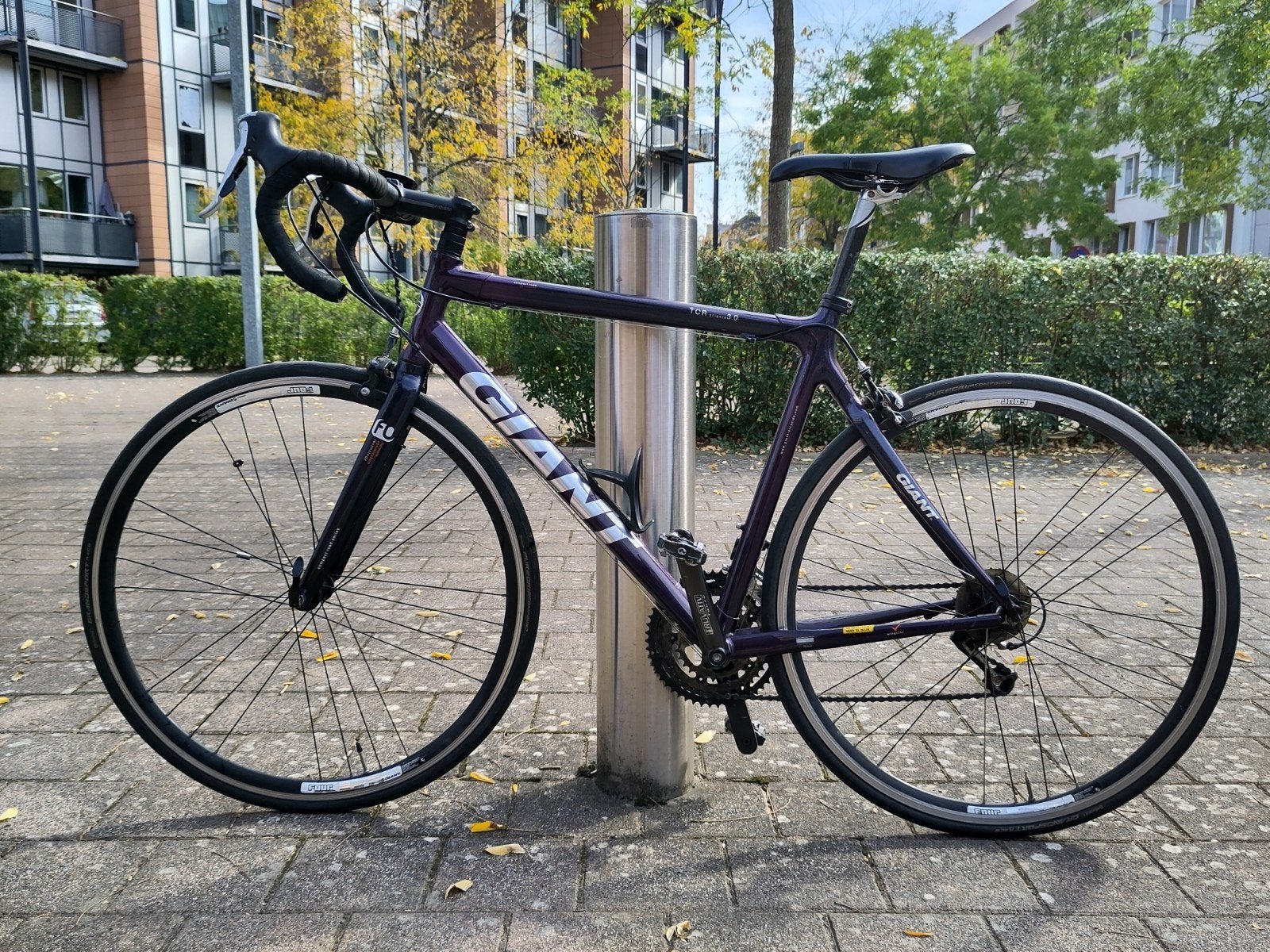 Giant TCR Racefiets / Koersfiets (Maat M/L), Fietsen en Brommers, Ophalen, 28 inch, Velgrem, Aluminium