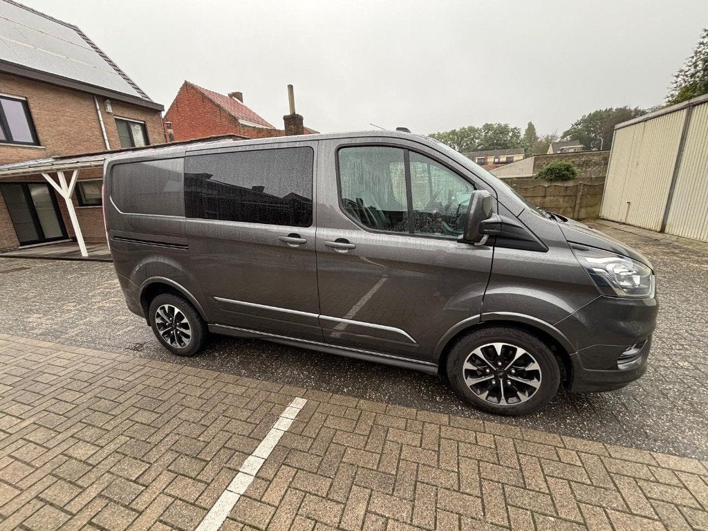 Ford Transit Custom Sport Automaat, Autos, Argent ou Gris, Achat, Euro 6, Entreprise