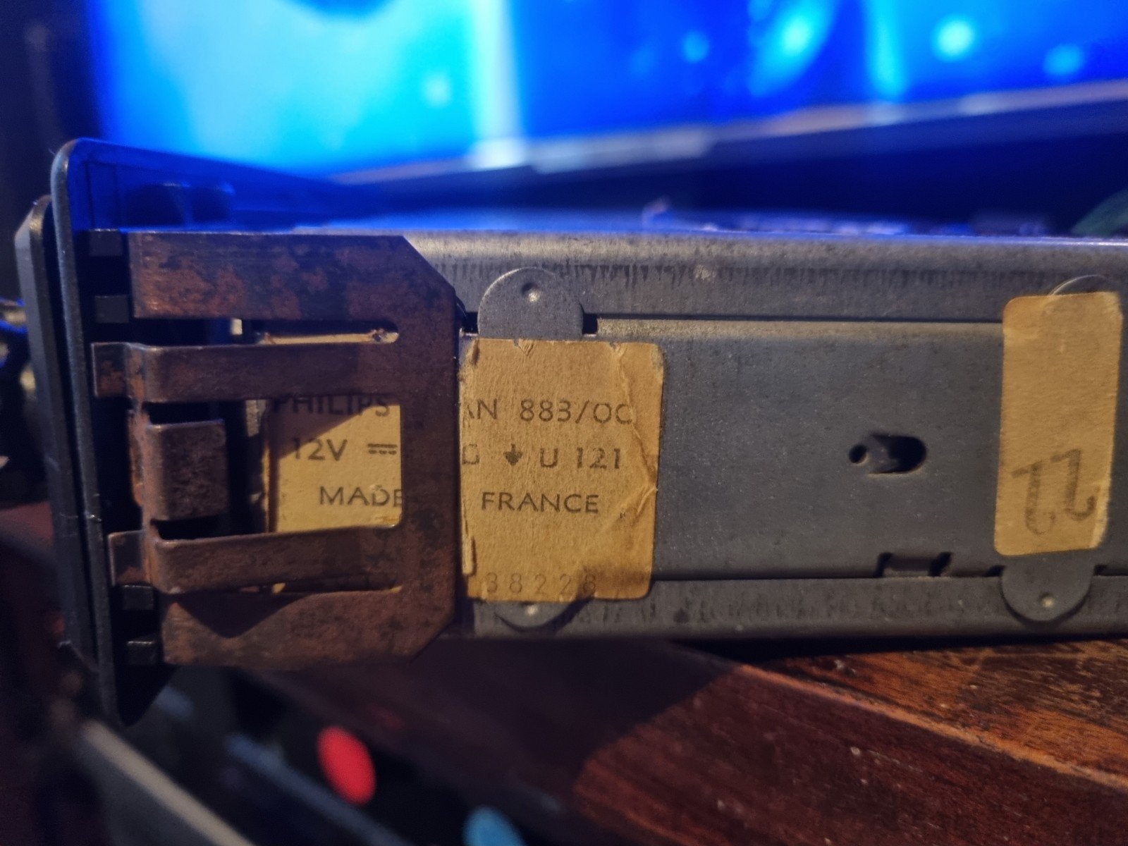 radio pour voitures anciennes., Enlèvement, Utilisé