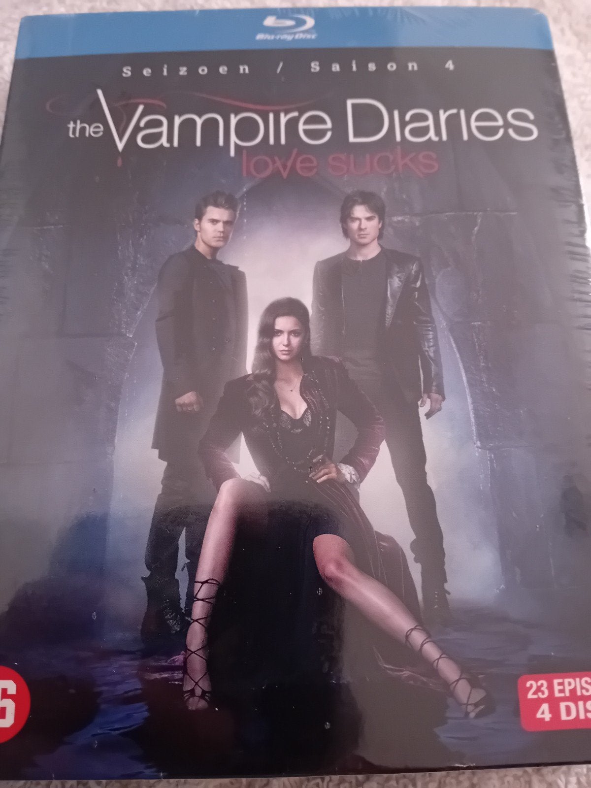 the vampire diaries saison 4 Blu-ray, Enlèvement, Néerlandais, Blu-ray, Neuf, dans son emballage