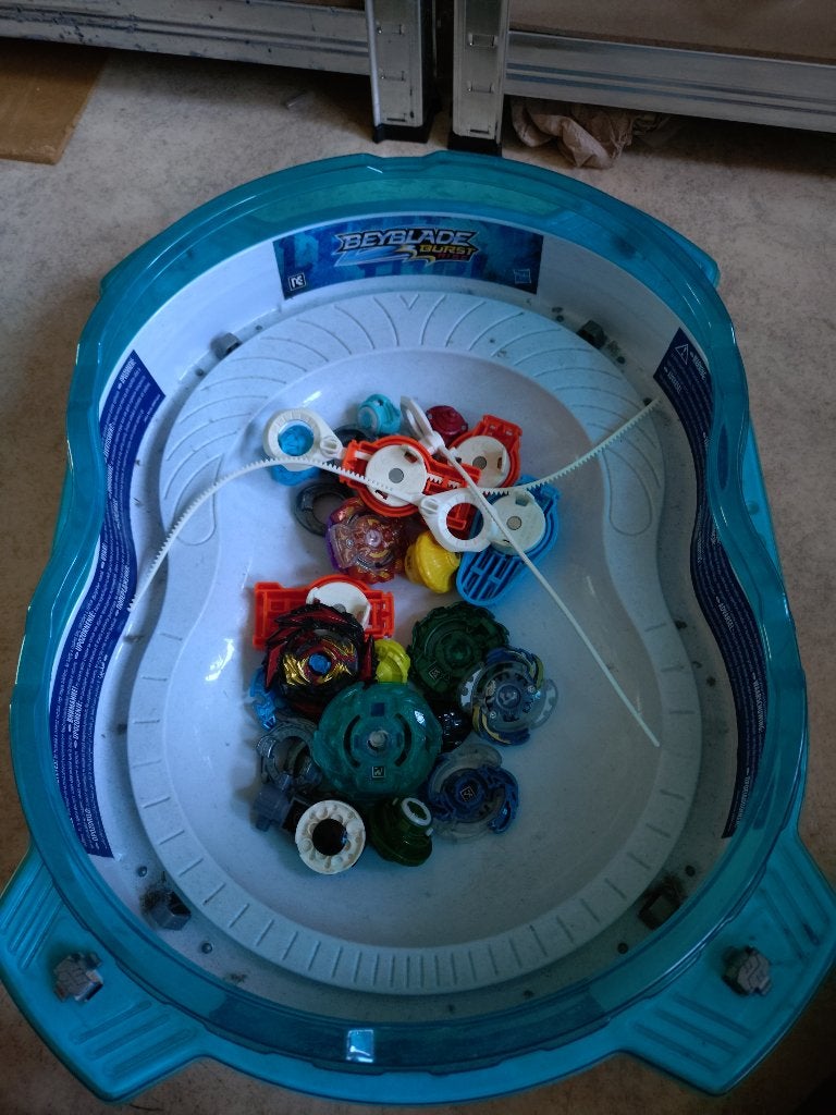 Beyblade, Enlèvement, Utilisé