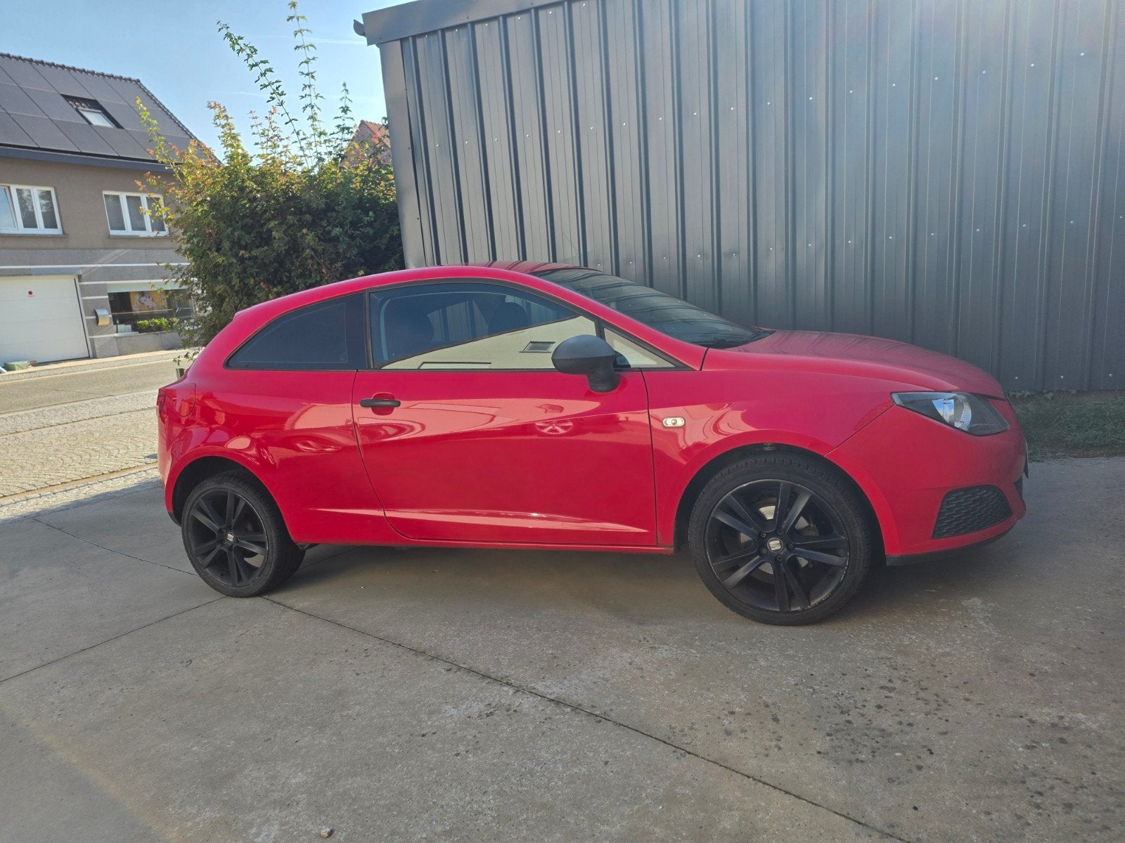 Seat Ibiza 1.2 benzine 2009, Autos, Seat, Rouge, Euro 5, Achat, Ibiza