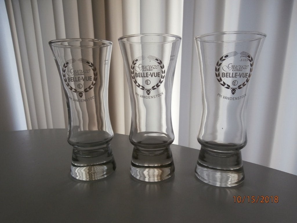 Bierglazen., Ophalen, Gebruikt