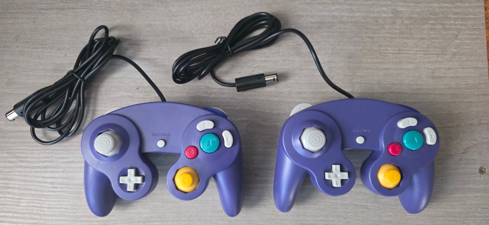 gamecube controllers, Ophalen of Verzenden, Nieuw, Paars, Met 2 controllers