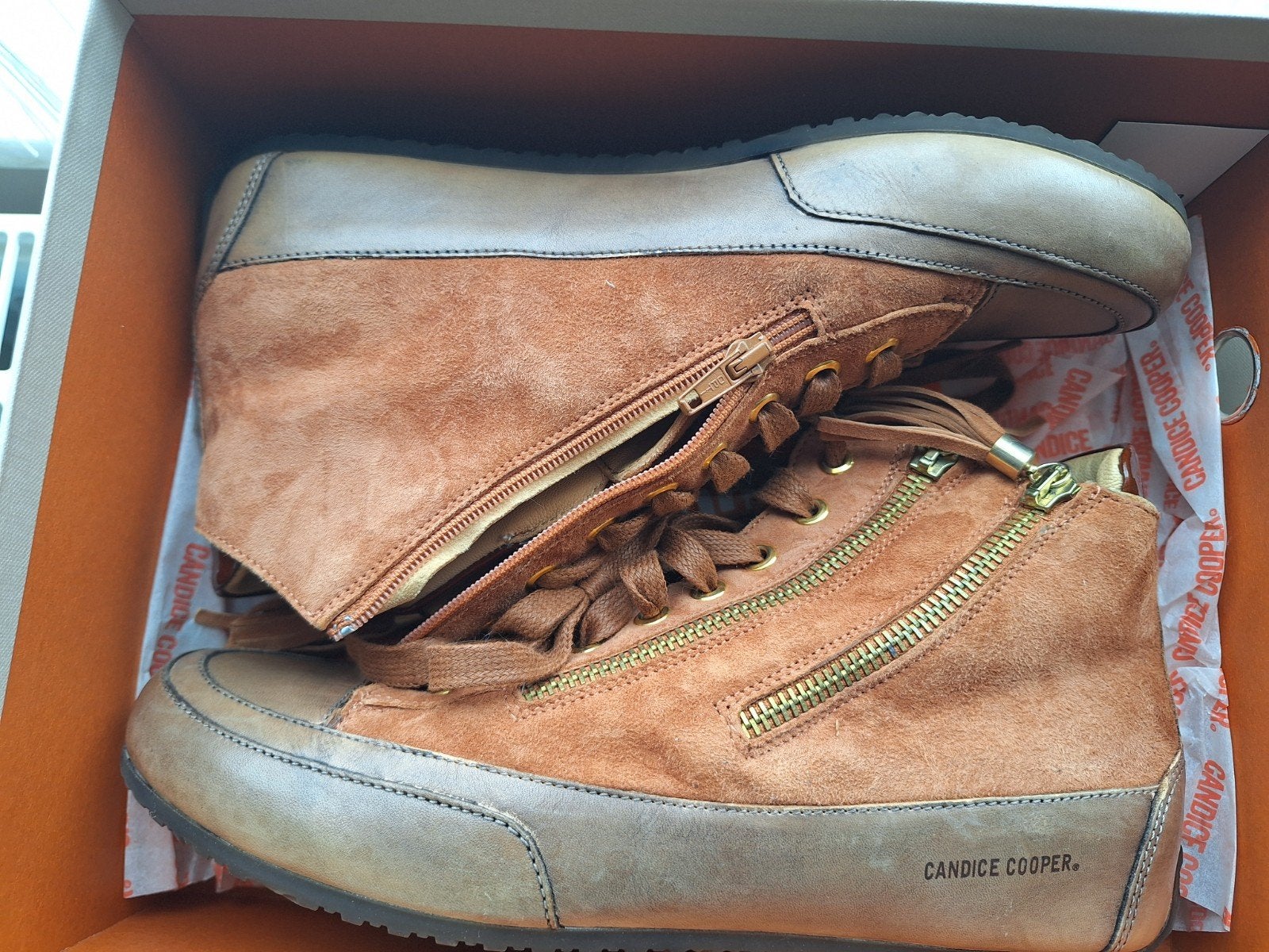 ◼️SNEAKERS MERK CANDICE MAAT 39 --- NIEUW, Kleding | Dames, Ophalen, Bruin, Nieuw, Sneakers