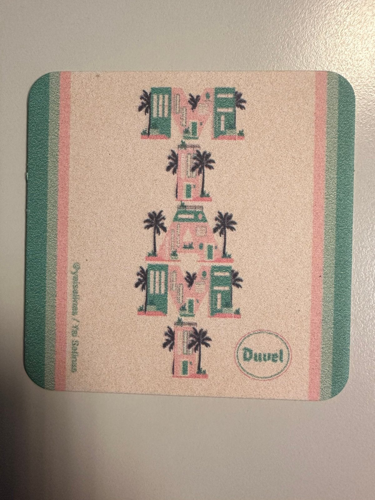 Duvel USA Miami viltje, Verzamelen, Verzenden, Nieuw, Viltje(s), Duvel