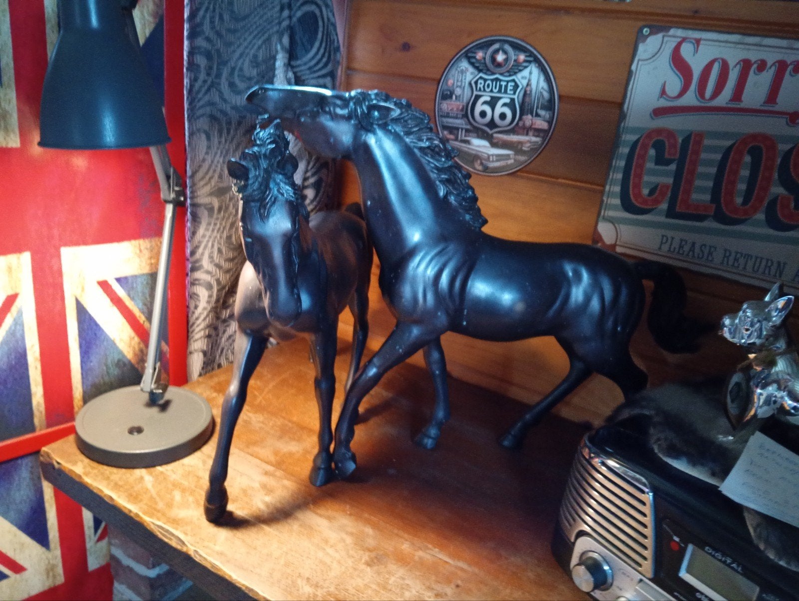 bronzen paarden, Enlèvement