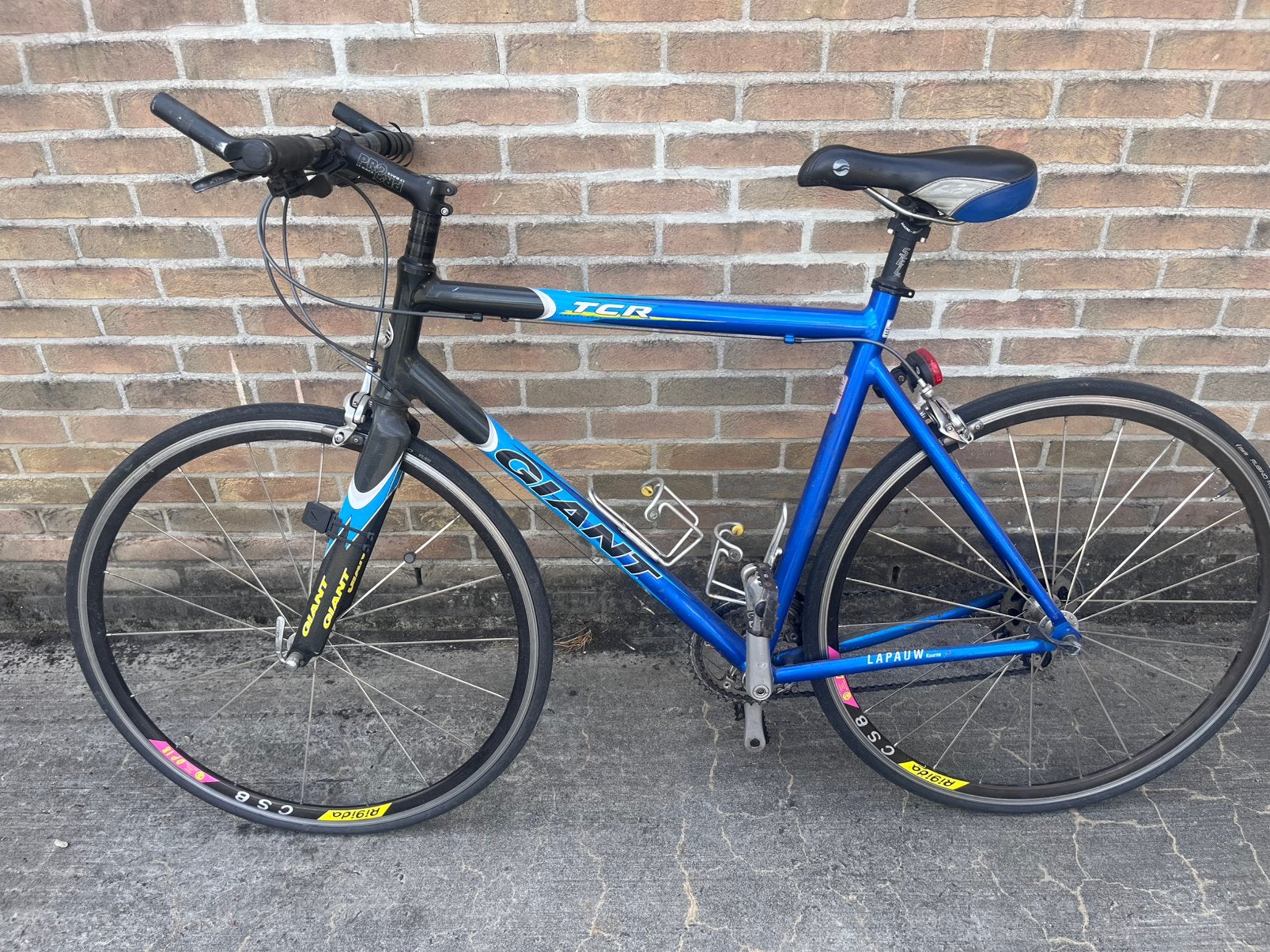 Koersfiets, Ophalen, Gebruikt