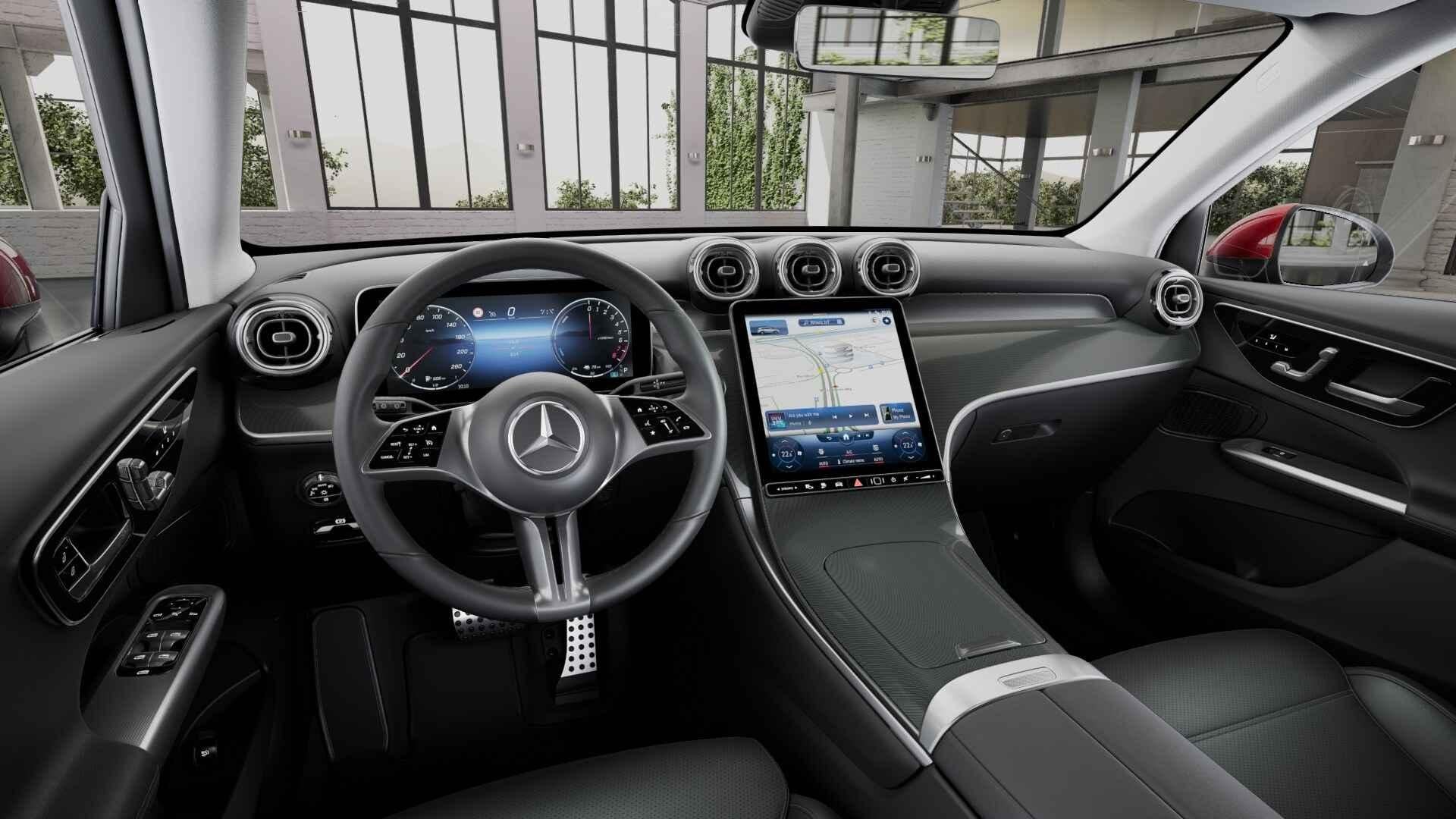 Mercedes-Benz GLC 300 e 4MATIC Luxury Line | Trekhaak | Dode, Rouge, Entreprise, 2000 kg, Carnet d'entretien