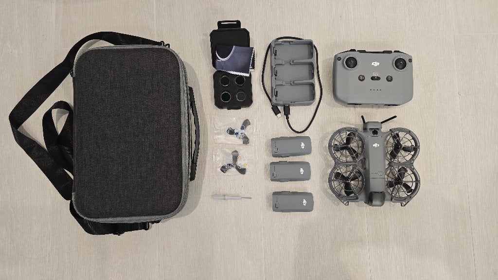 DJI Neo 2 + opbergcase + DJI Care 1,5 jaar + extras, Audio, Tv en Foto, Drones, Ophalen, DJI