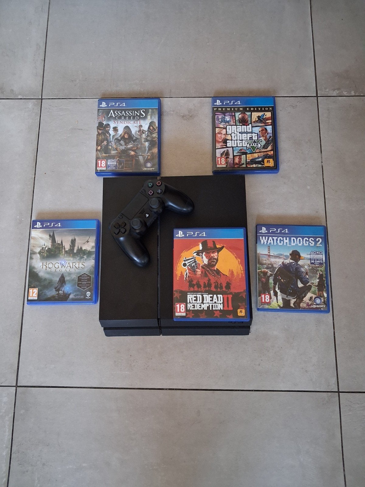 Play station 4 + games, Ophalen, Zo goed als nieuw