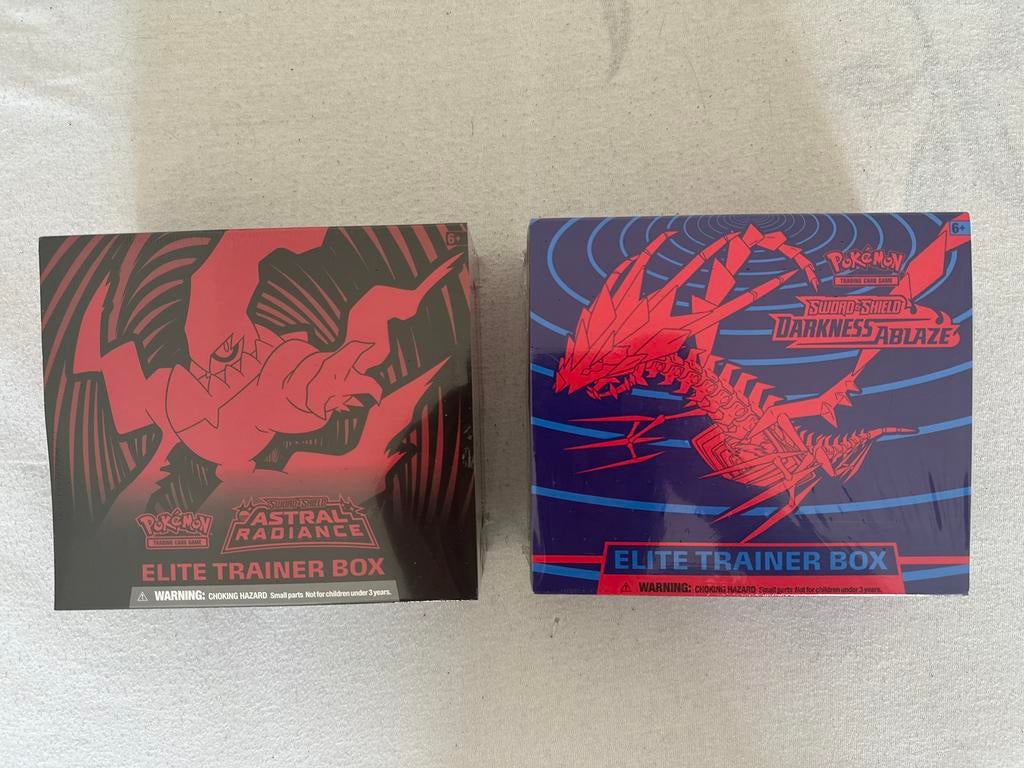 4 Pokemon Etb te koop, Ophalen of Verzenden, Zo goed als nieuw