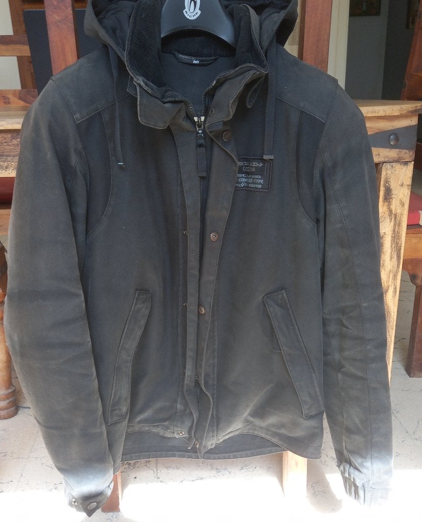 Veste SPIDI taille M protections CE, capuche et gilet, Motoren, Kleding | Motorkleding, Jas | textiel, Dames, Ophalen of Verzenden