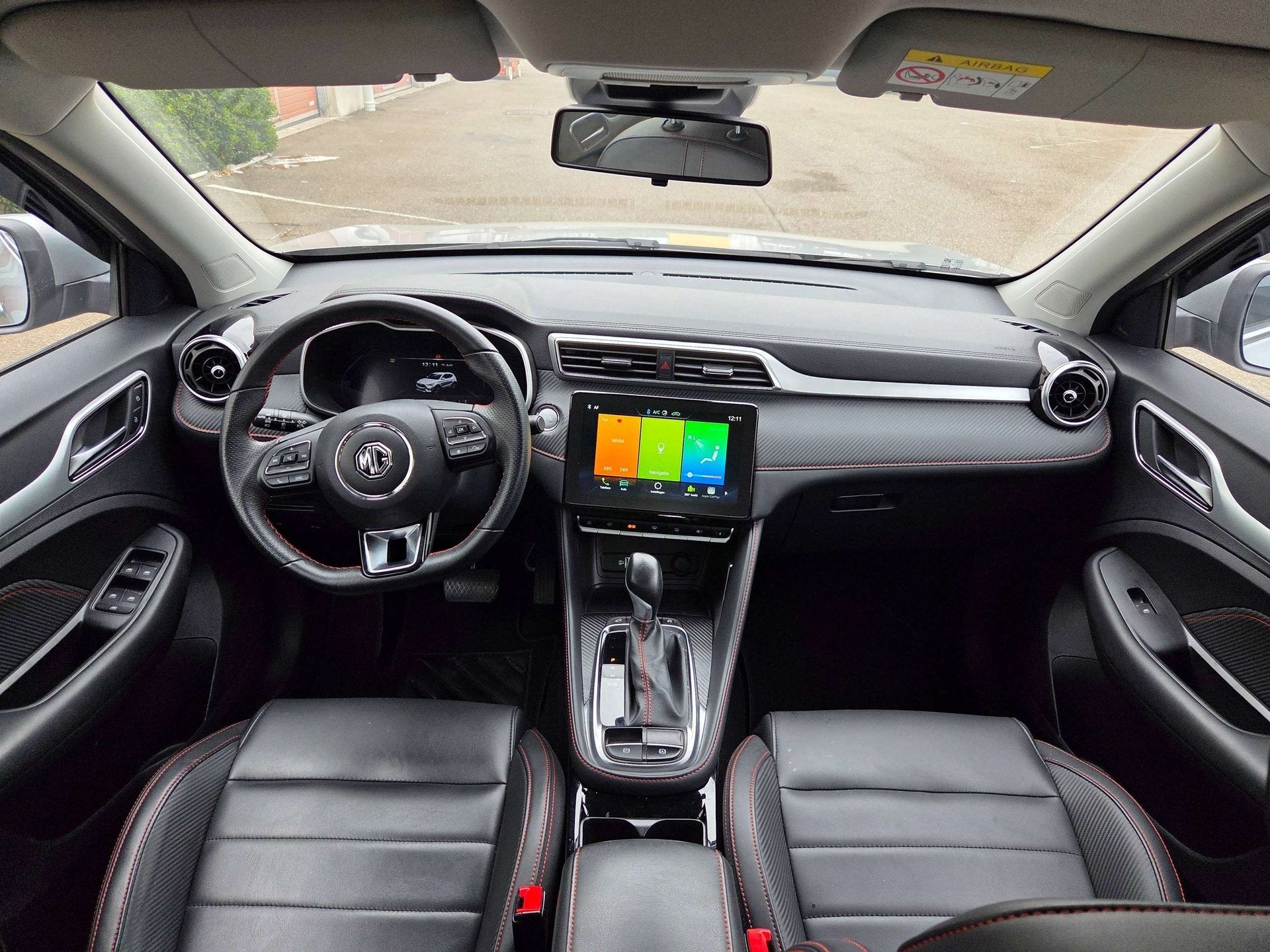 MG ZS 1.0 T-GDi Luxury Keyless/Leder/Camera/Carplay, Auto's, MG, Automaat, Dealer onderhouden, https://public.car-pass.be/vhr/55043391-aecc-499a-8141-4cad77d7a27b