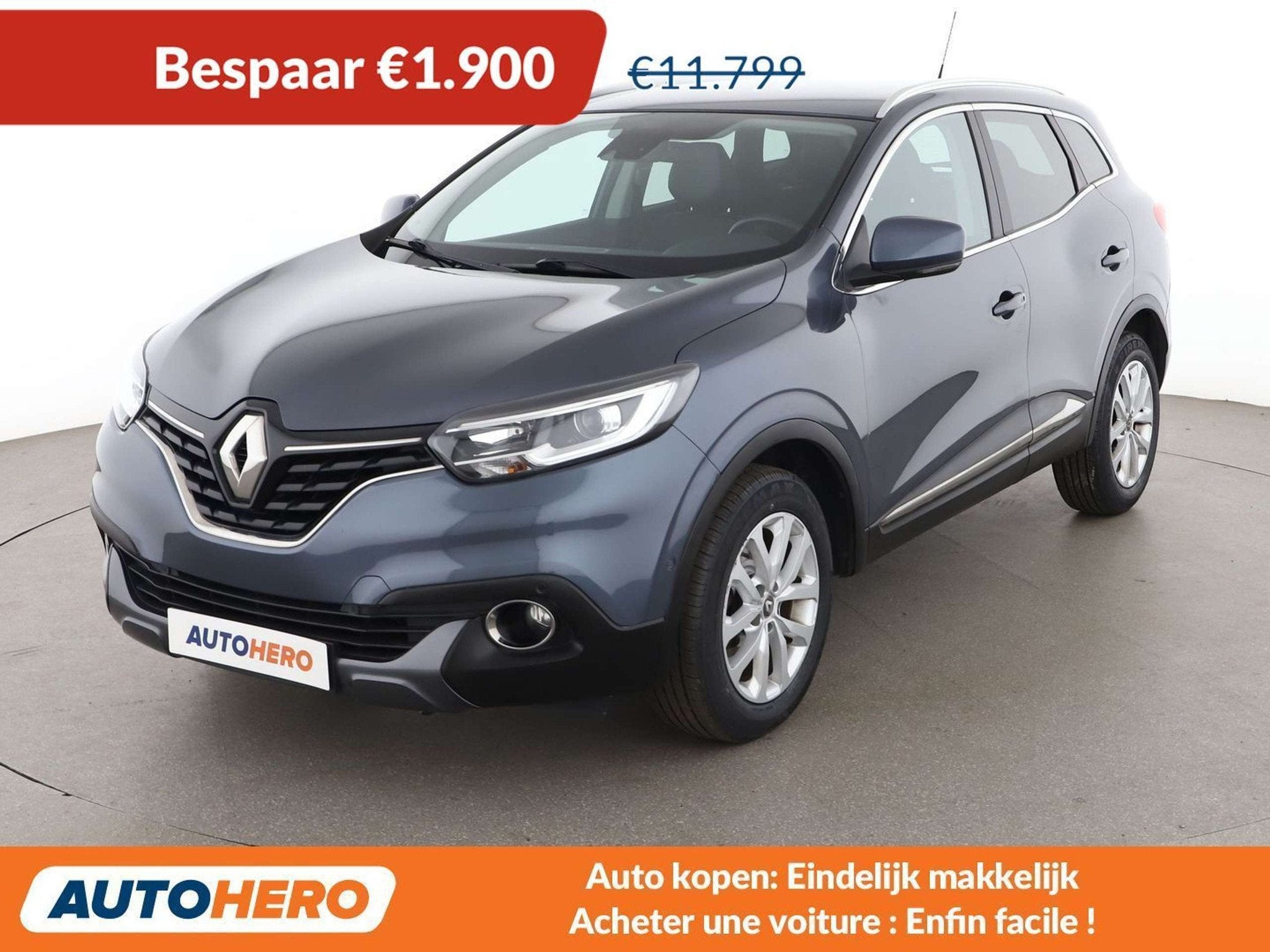 Renault Kadjar 1.5 dCi Energy Intens, https://public.car-pass.be/vhr/6b3c5945-bd40-4a74-9943-323f4a1a7b75, Boîte manuelle, Noir