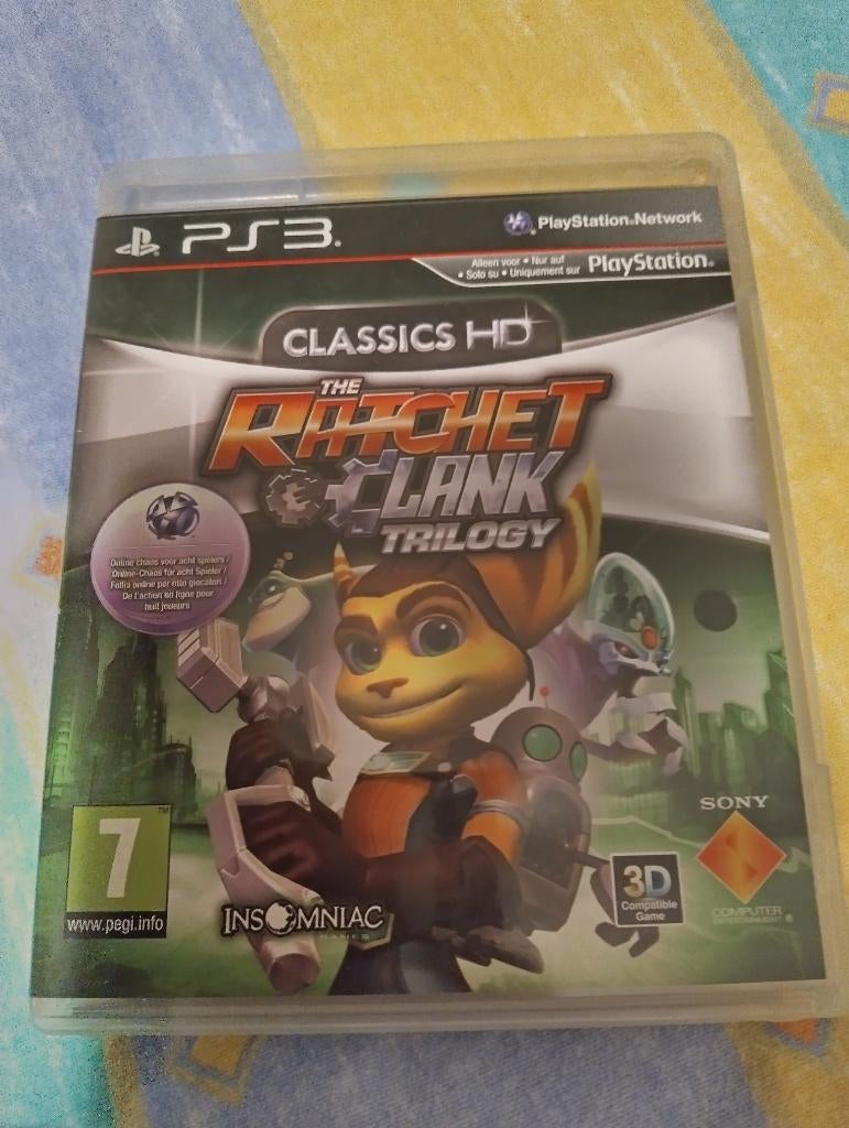 Ratchet and Clank trilogie ps3, Games en Spelcomputers, Games | Sony PlayStation 3, Ophalen of Verzenden, Zo goed als nieuw, Avontuur en Actie