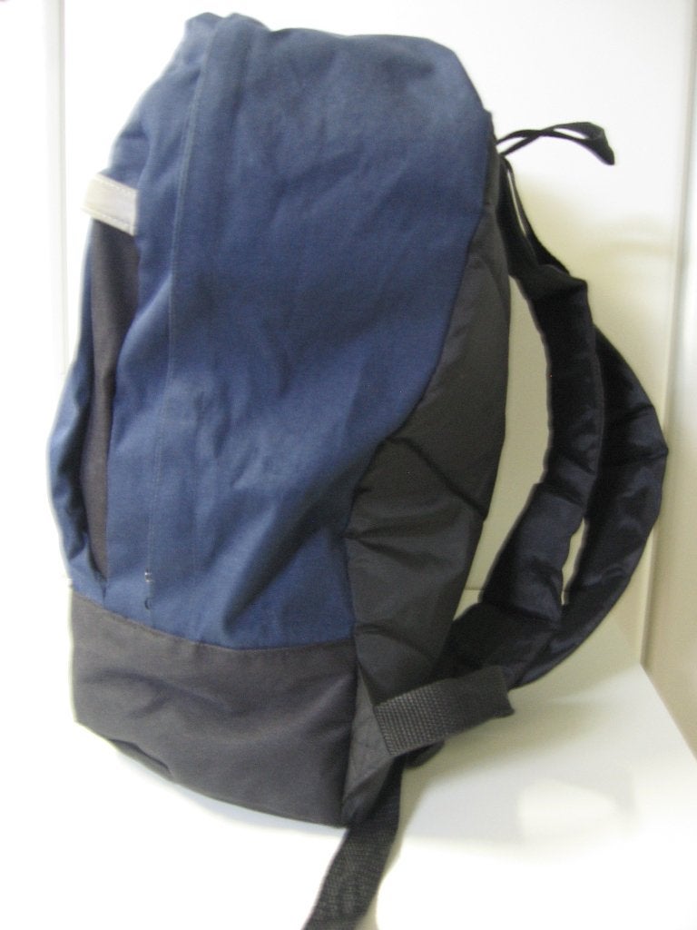 Blauw/zwart rugzak van KBC., Ophalen of Verzenden, Zo goed als nieuw
