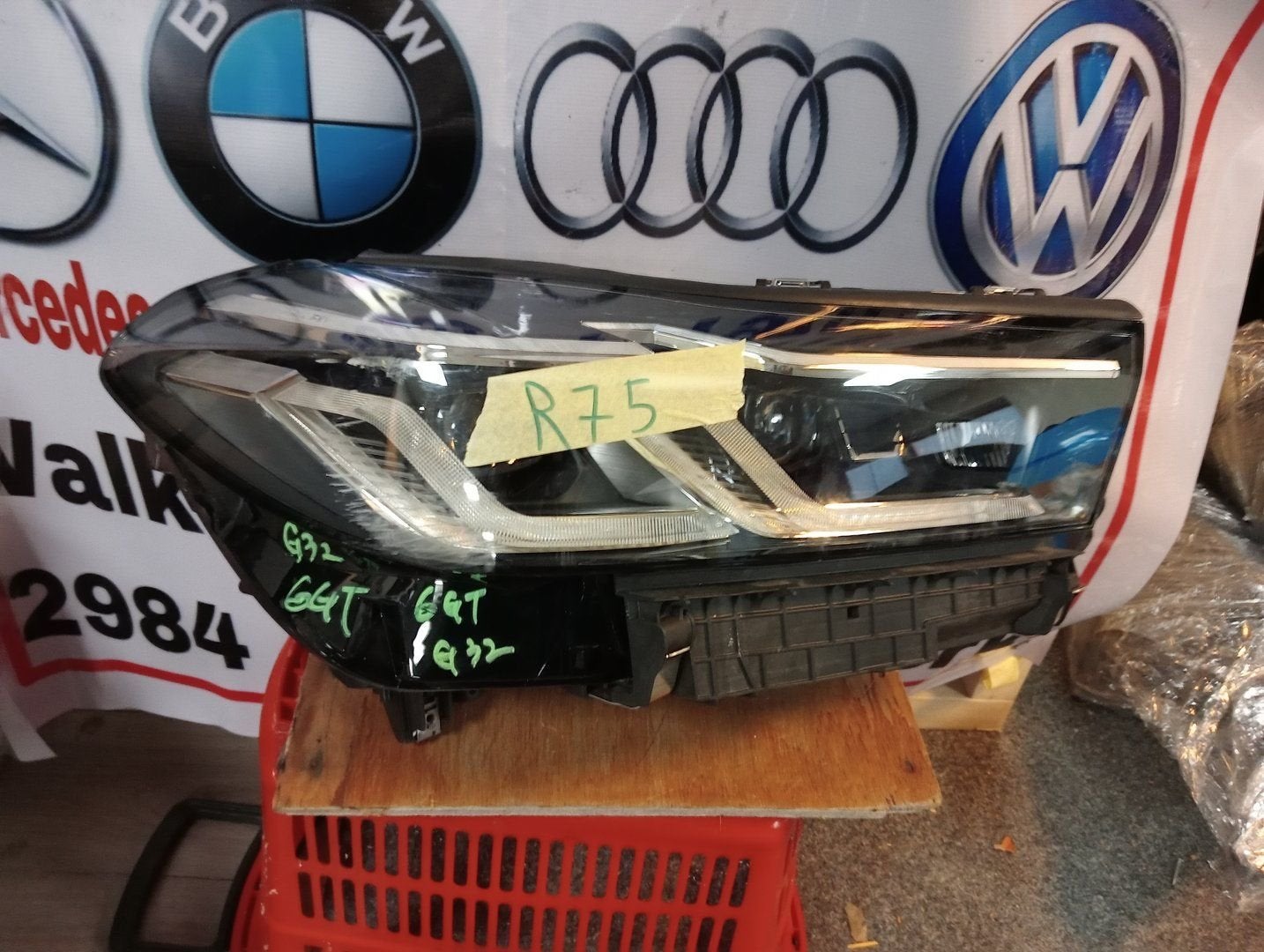 BMW 6 SERIE GRAN TURISMO G32 Koplamp FULL LED 9850536-07, Gebruikt, -, -, Ophalen of Verzenden