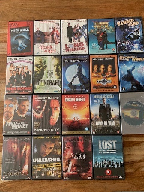 Lotje van verschillende Dvd's., CD & DVD, DVD | Action, Action, Néerlandais, Utilisé, Néerlandais