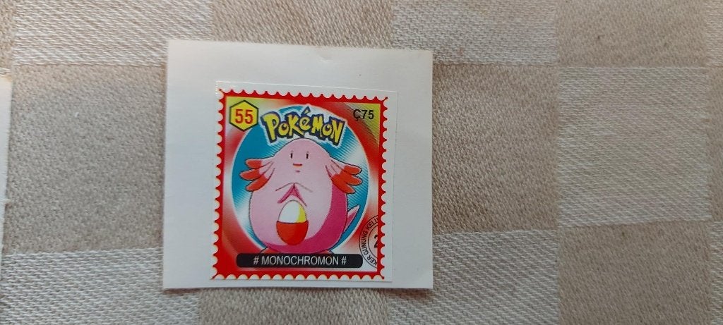 timbre Pokémon rare Chansey, Enlèvement ou Envoi, Neuf, Autres types