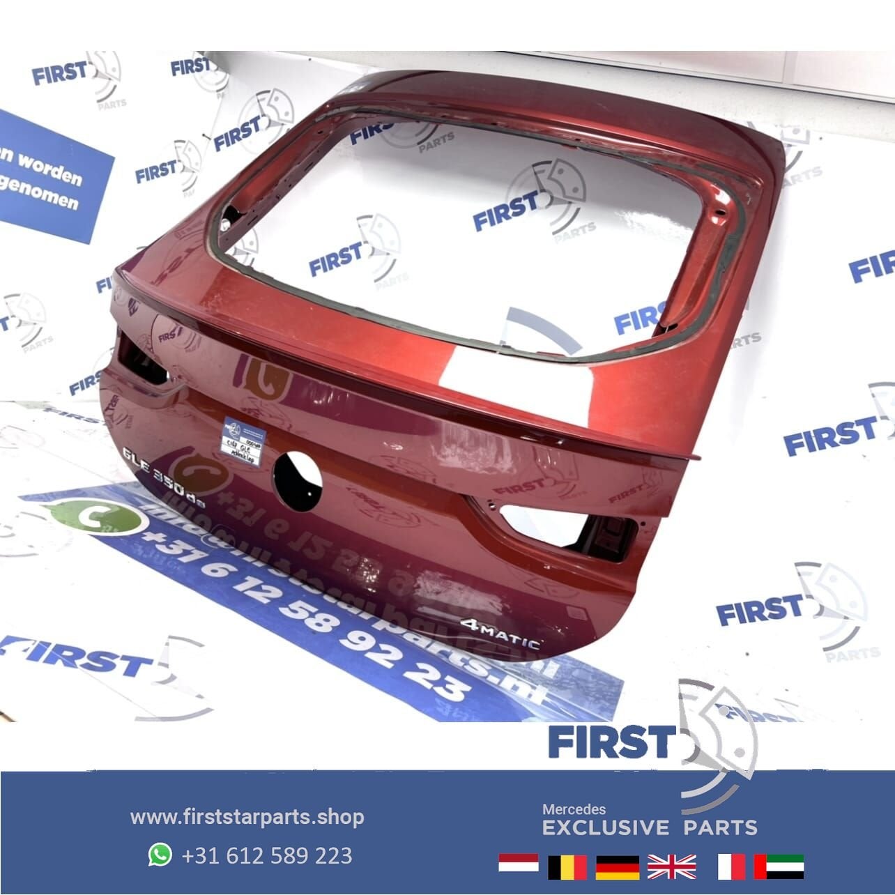 W167 C167 GLE COUPÉ ACHTERKLEP ZWART WIT GRIJS ROOD originee, Arrière, Haillon arrière, Utilisé, -